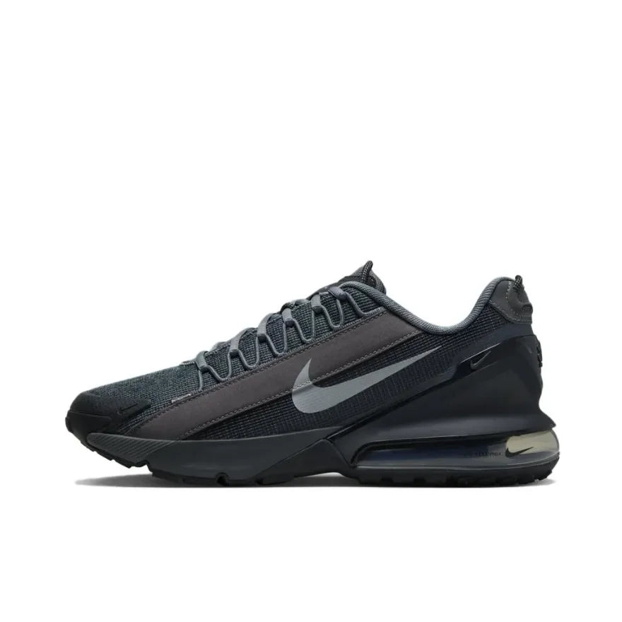 Nike-Air Max Pulse Men's Running Shoes, Casual, Comfortable, Shock Absorbing Sneakers, White and Black Colors, New Collection