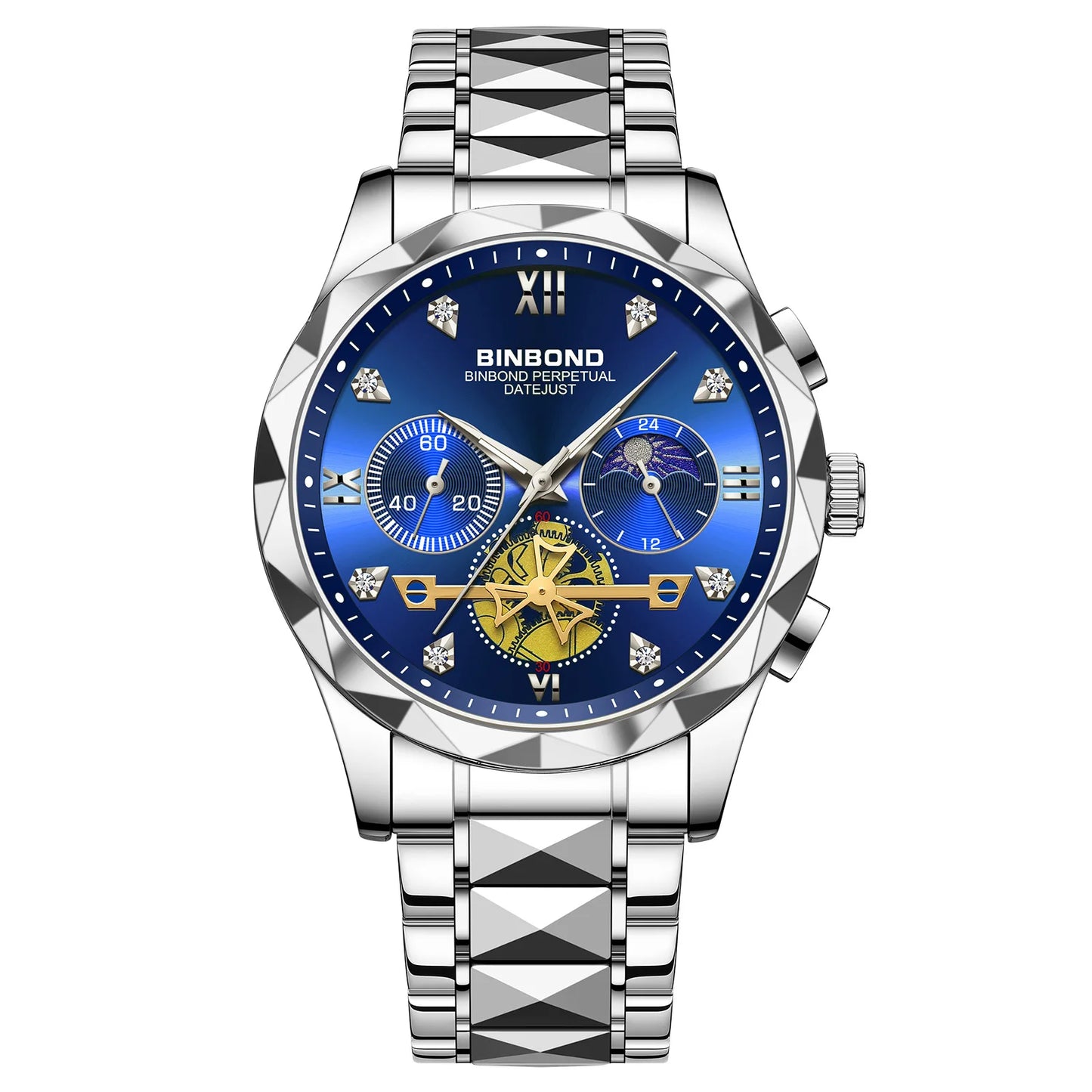 Luxury Stainless Steel Watch