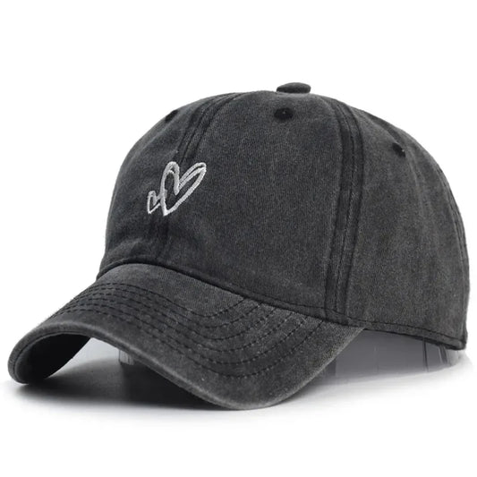 Unisex Baseball Caps for Men Women, Love Cushions Embroidered Peaked Hats, New Designer