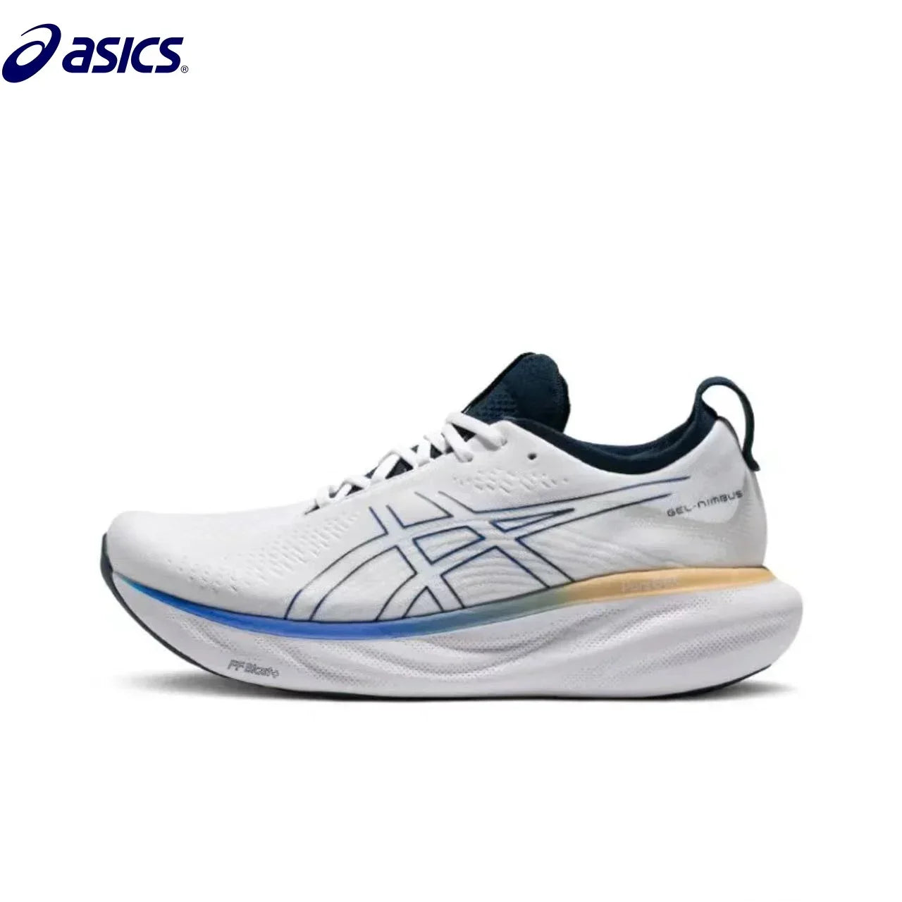 ASICS-Chaussures de course Nimbus 25 pour hommes, baskets de sport unisexes à coussin, originales