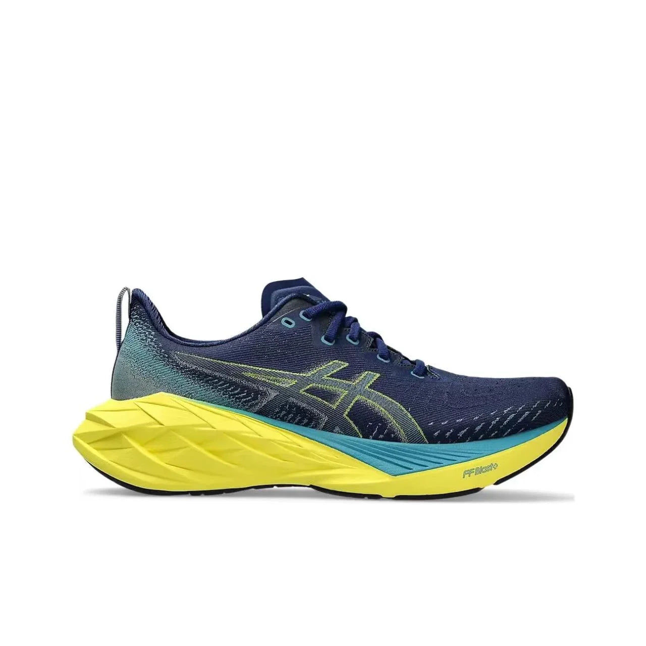 ASICS-Chaussures de Course Novablast 4 pour Homme et Femme, Baskets Confortables, Respirantes, Coupe Basse