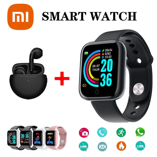 Xiaomi Smart watch Music Fitness Call Sports Sleep Monitor Heart Rate Men Women Multifunctional Bluetooth Sports Smartwatch New LA TendanceStore