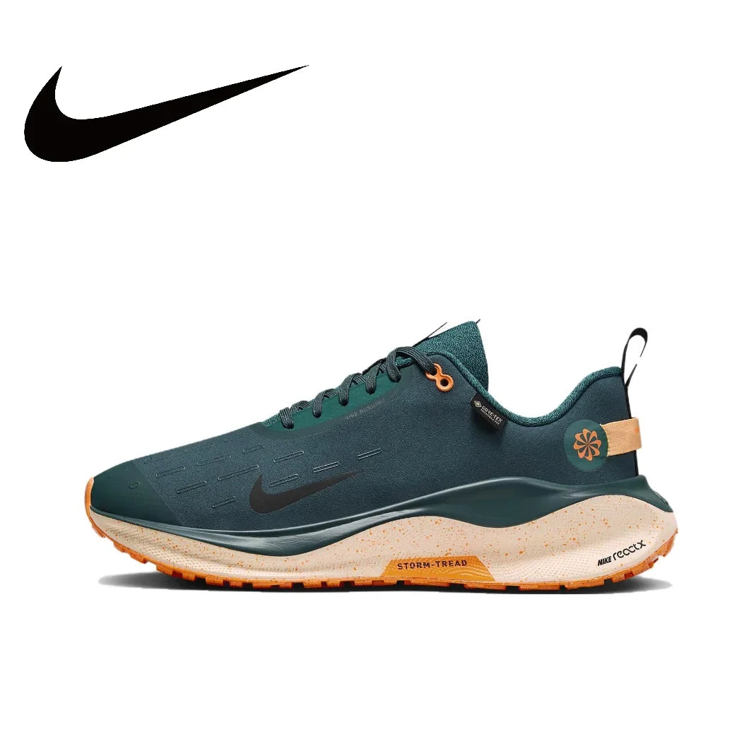 NIKE-Chaussures de course React Extron Run, Fly107 4 Gore-Tex, pour homme et femme, souliers de course basses, couleur blanche et jaune, nouvelle collection