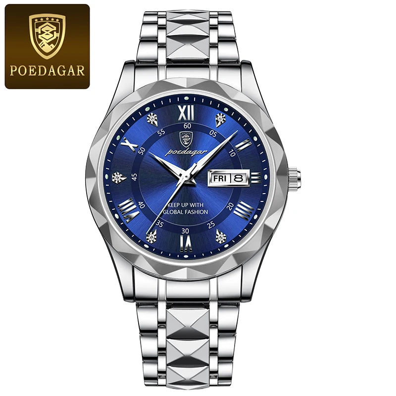 Luxury Stainless Steel Watch