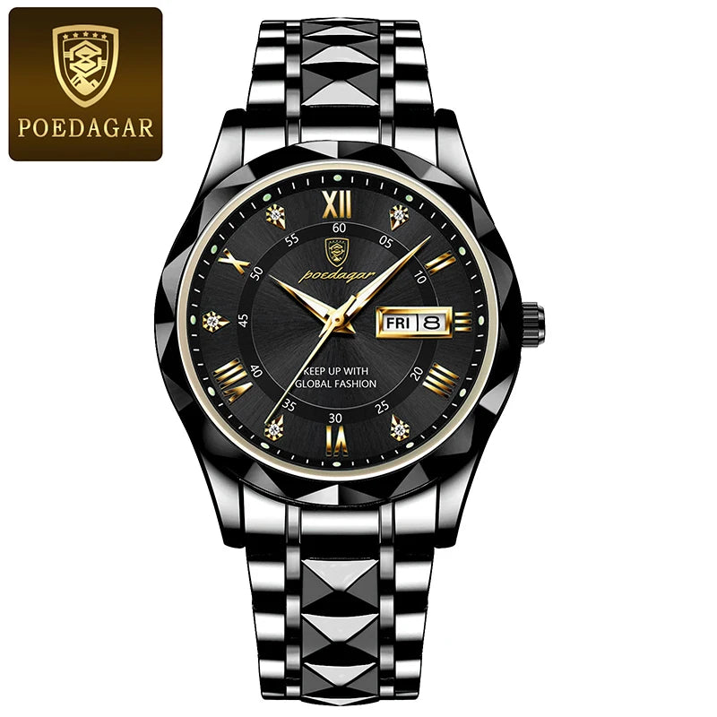 Luxury Stainless Steel Watch