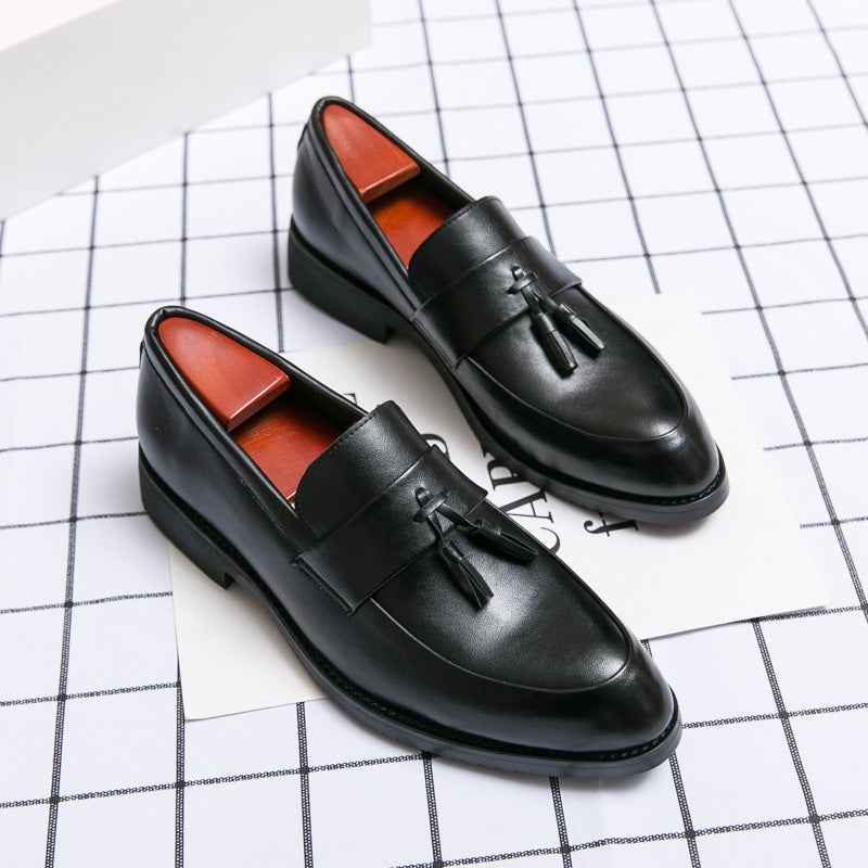 Men's Classic Leather Tassel Casual Shoes