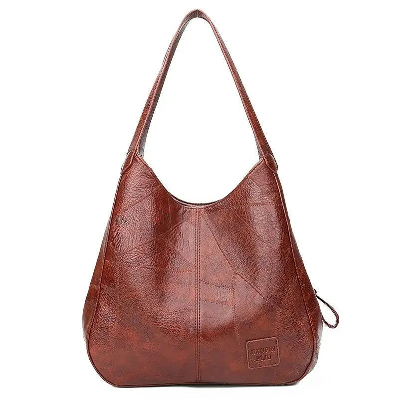 Sac à main en cuir vintage, sac à épaules imprimé marbre LA TendanceStore multi service