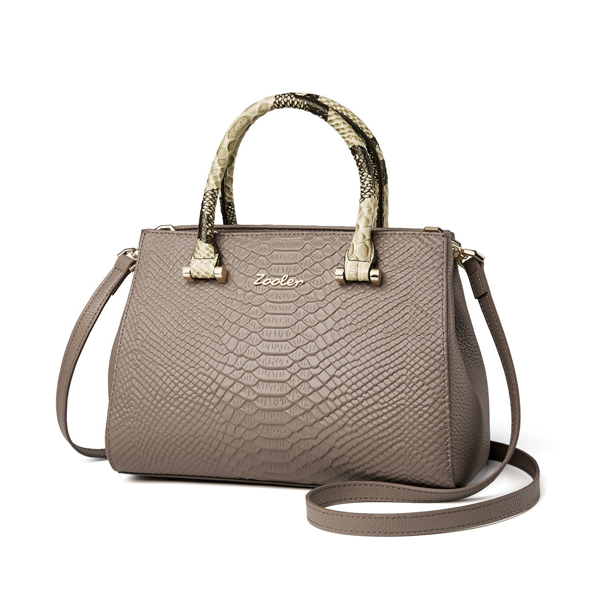 Women's leather handbag