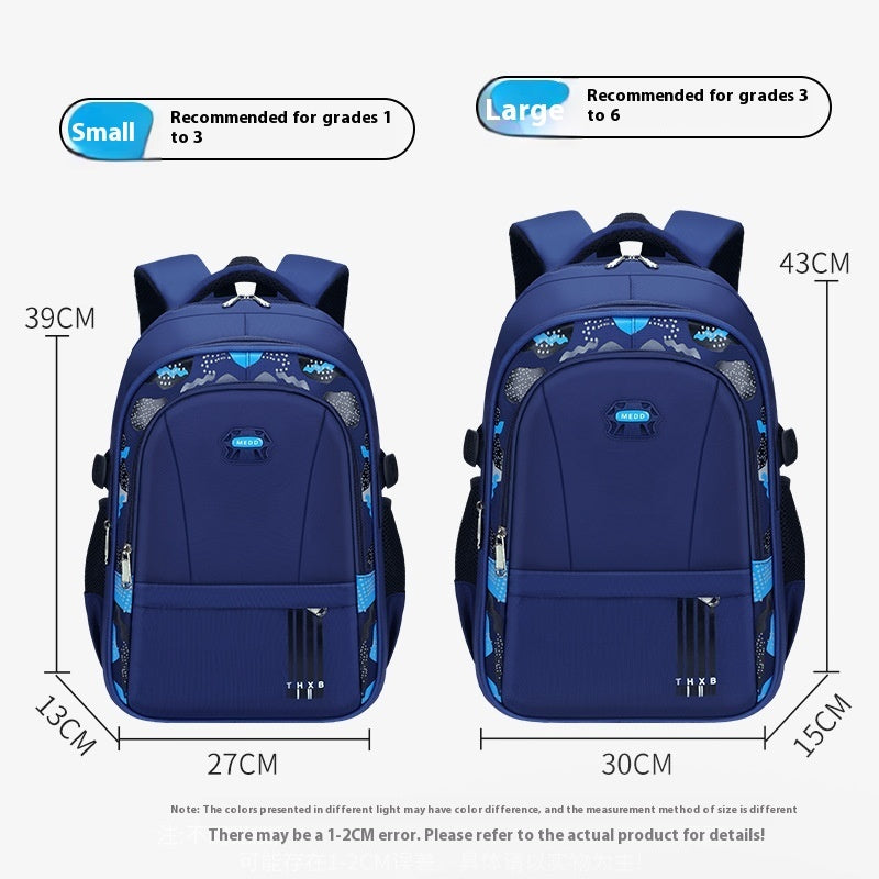 Cartable pour enfants, grande capacité, léger et respirant