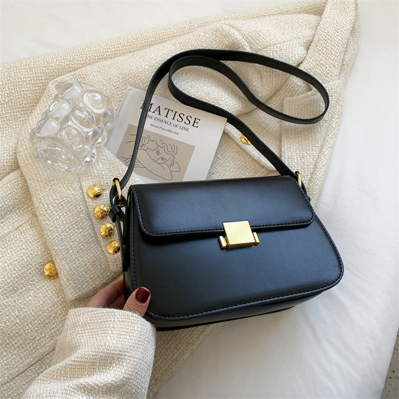 Retro Versatile Small Square Shoulder Bag for Women