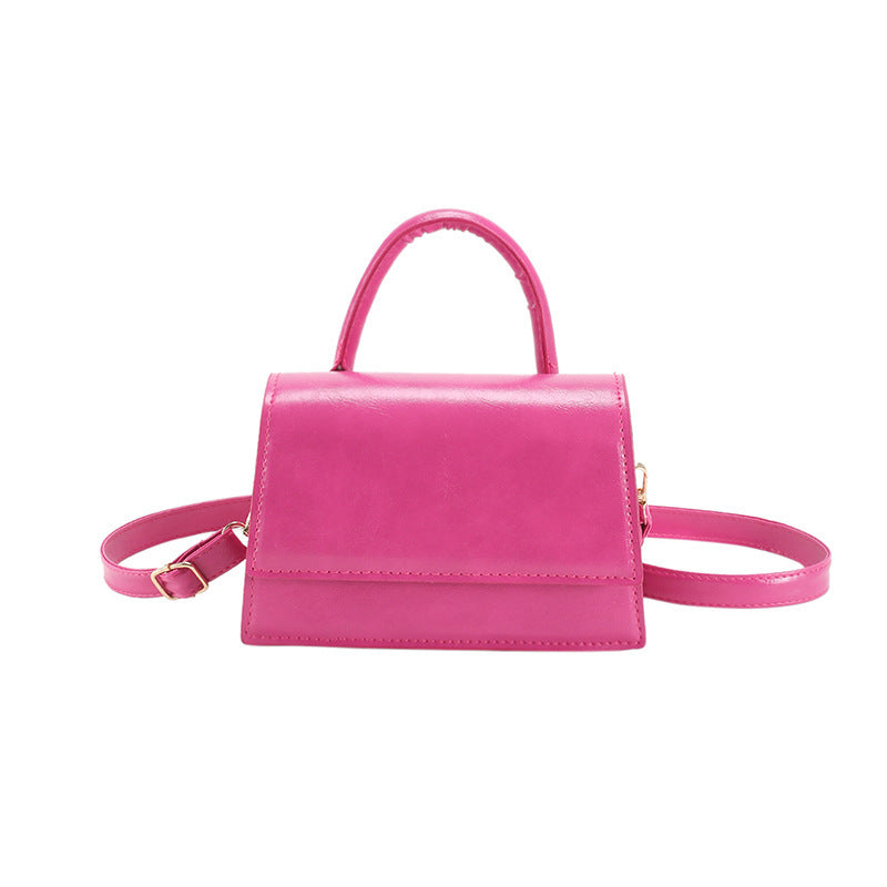 Women's Simple Small Square Shoulder Handbag