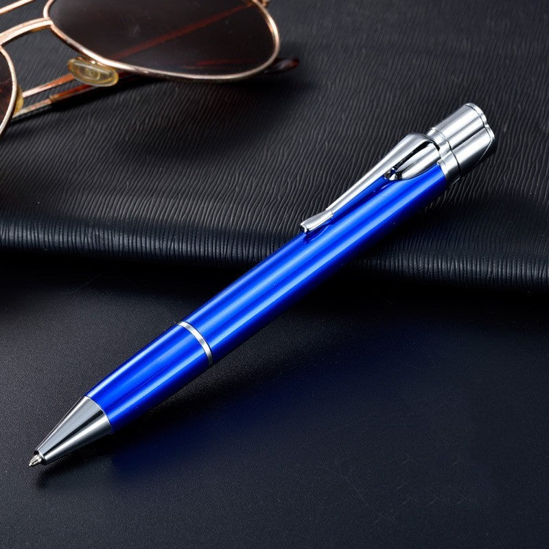 Creative Metal Pen with Adjustable Gas Jet Lighter