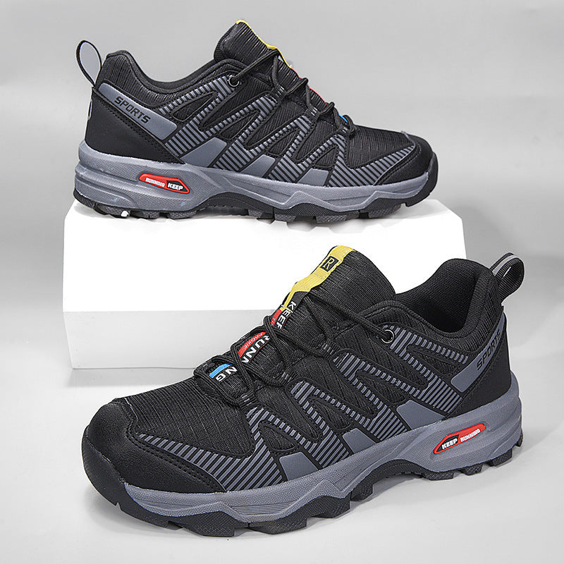 Unique and trendy casual sports shoes for large size men, outdoor climbing and off-road.