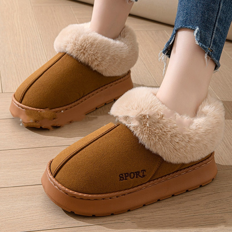 Women's Soft Plush Slippers 