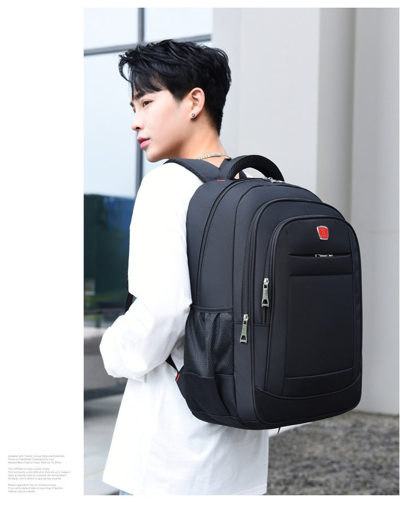 Men's Business Backpack Large Capacity Casual Travel