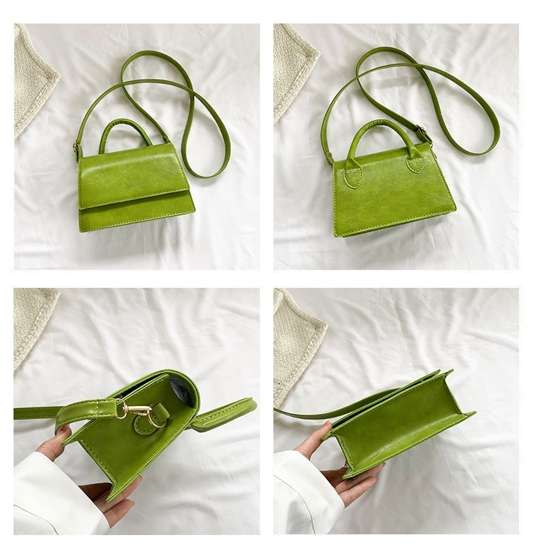 Women's Simple Small Square Shoulder Handbag