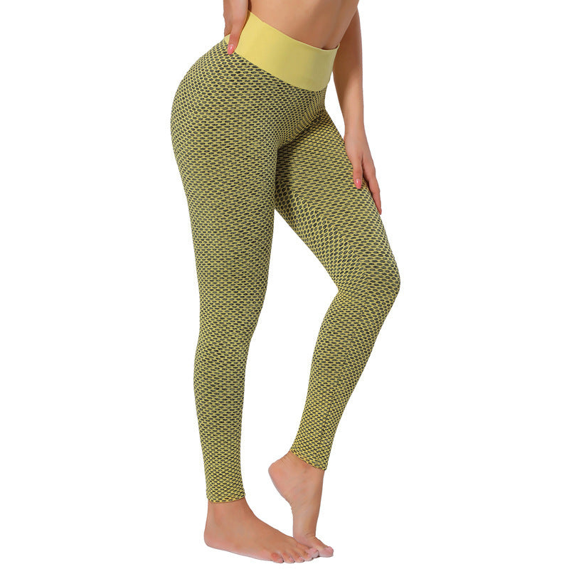 Pantalons de Yoga de Sport pour Femmes, avec Taille Relevable et Effet Liftant pour les Hanches.