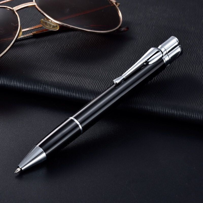 Creative Metal Pen with Adjustable Gas Jet Lighter